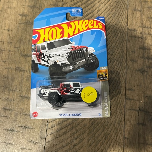 Hot wheels borla white 20 keep gladiator - Picture 1 of 1